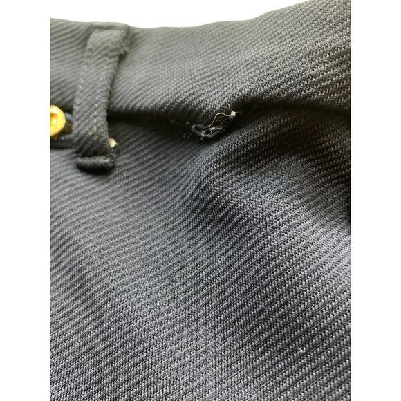 St. John Sport By Marie Gray Straight Leg High Rise Navy Pants SZ 6 - Picture 10 of 10